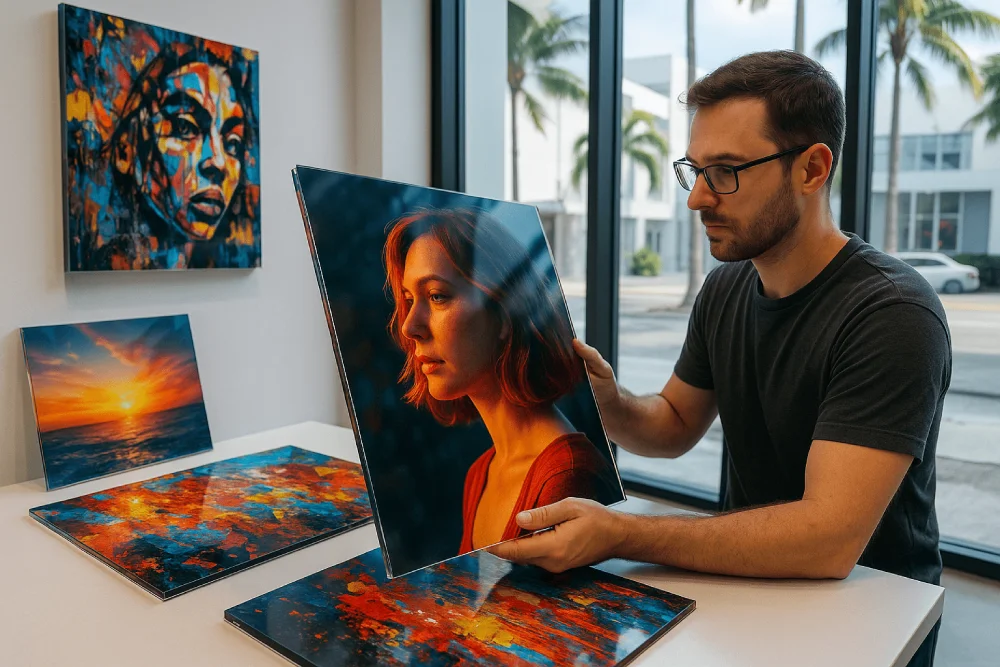 Can You Print Fine Art on Acrylic Panels in Miami