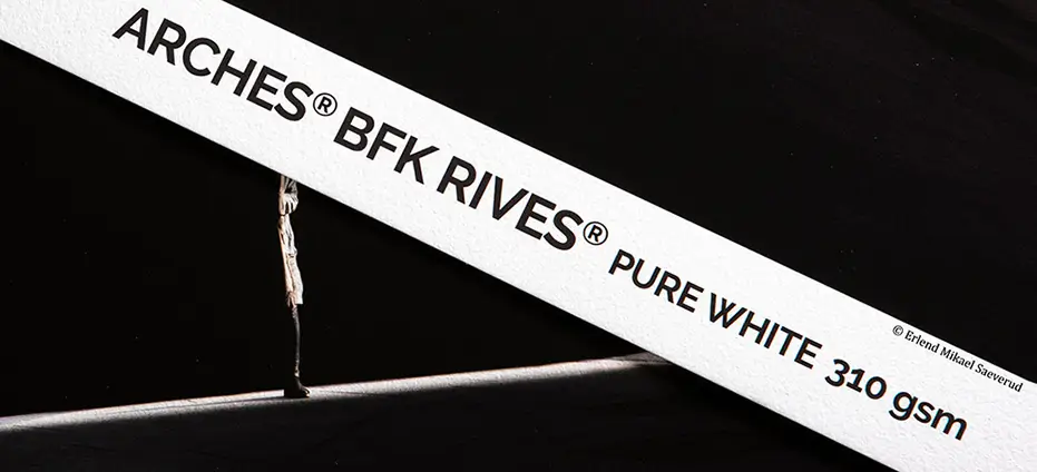 Canson<sup>®</sup> Infinity Arches<sup>®</sup> Bfk Rives<sup>®</sup> Pure White 310gsm - Matte