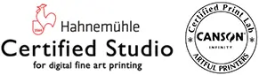 Hahnemuhle Canson certified fine art artful printers